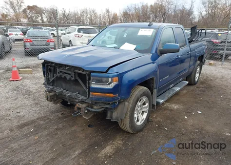 2017 Chevrolet Silverado 1500 2Lt из США, поврежденный, VIN 1GCVKREC3HZ200787